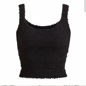 Skims Black onyx cropped tank top 2X